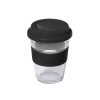 Szklany kubek podróżny 350 ml P010022X czarny
