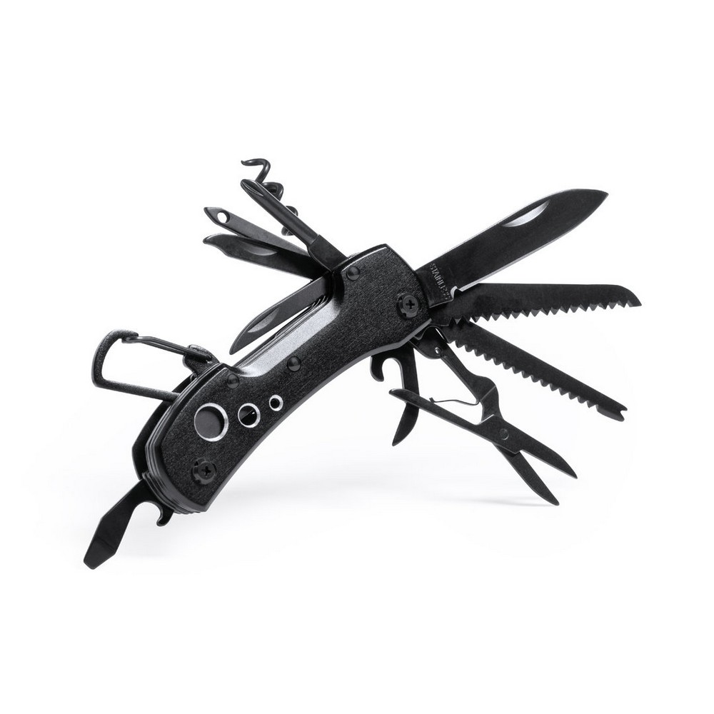 Narzędzie wielofunkcyjne, scyzoryk, 13 funkcji, karabińczyk P047781X