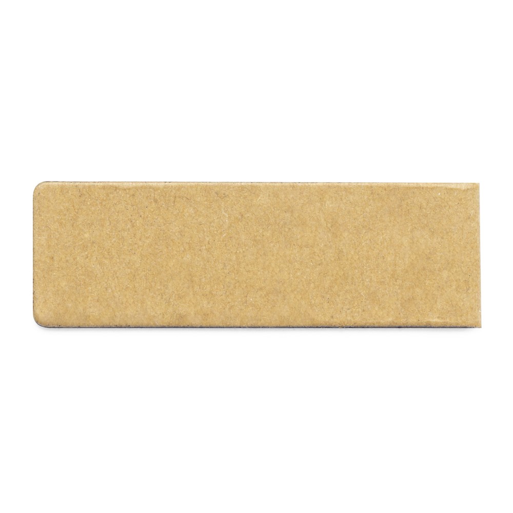 Zakładka do książki z kartonu z recyklingu, magnetyczna P047793X
