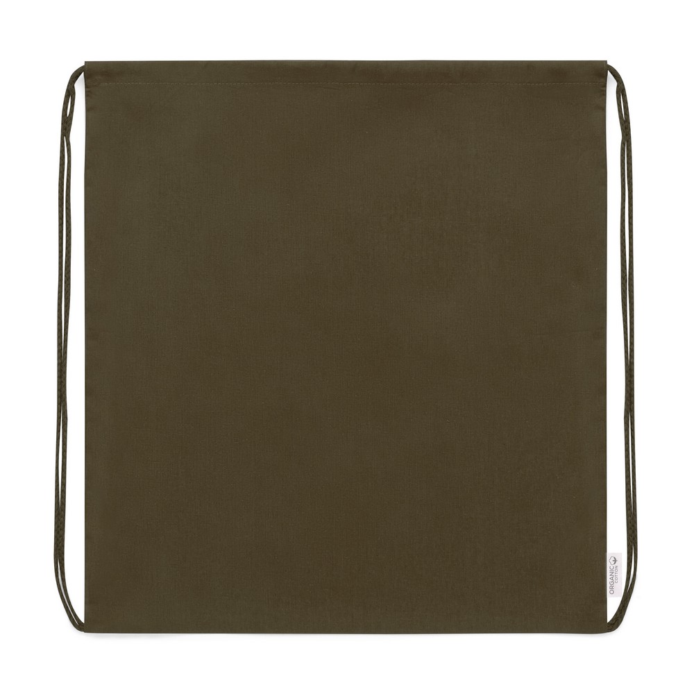 Worek ze sznurkiem z bawełny organicznej P047818X brązowy
