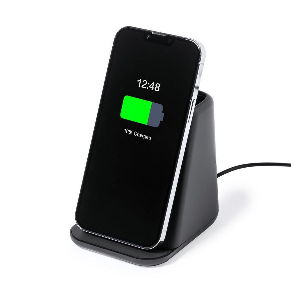 Ładowarka bezprzewodowa 15W, pojemnik na przybory do pisania, stojak na telefon P047836X