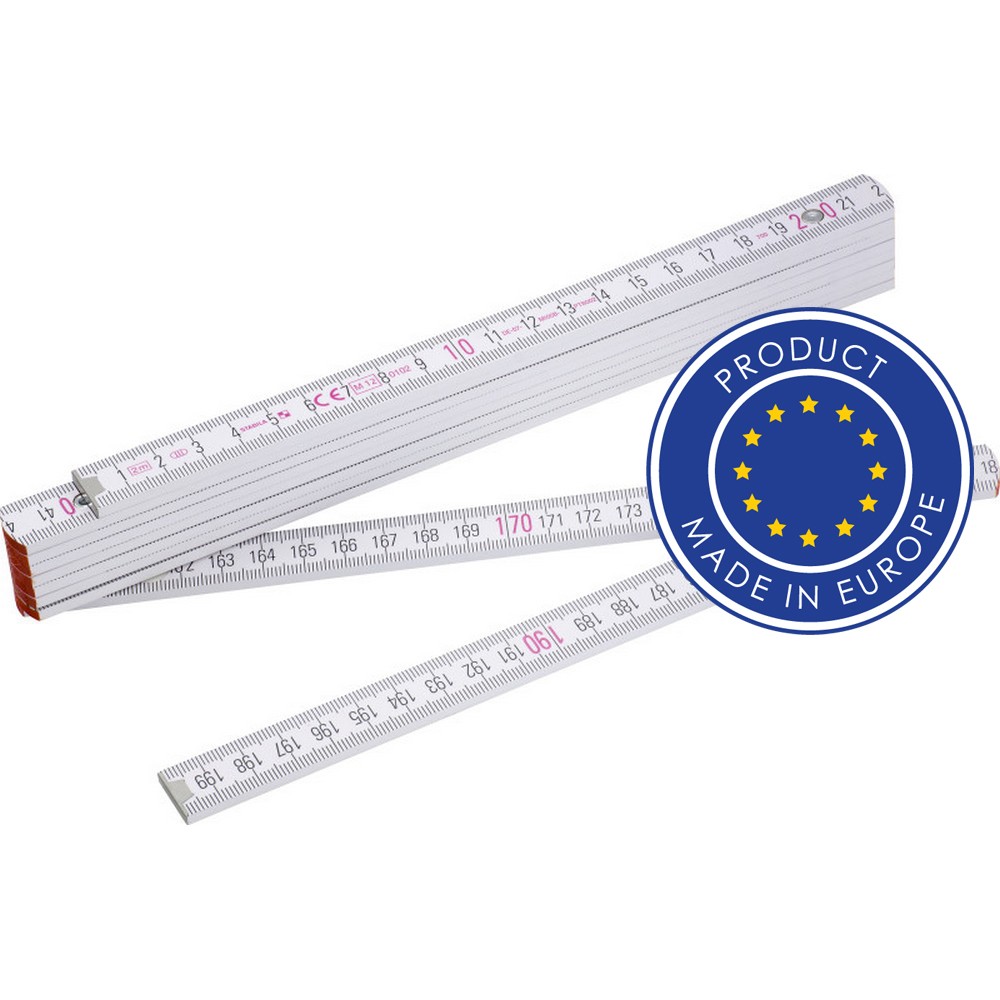 Miara 2m, składana STABILA P049564X AX-V1154-02