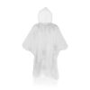 Peleryna z kapturem P049565X biały