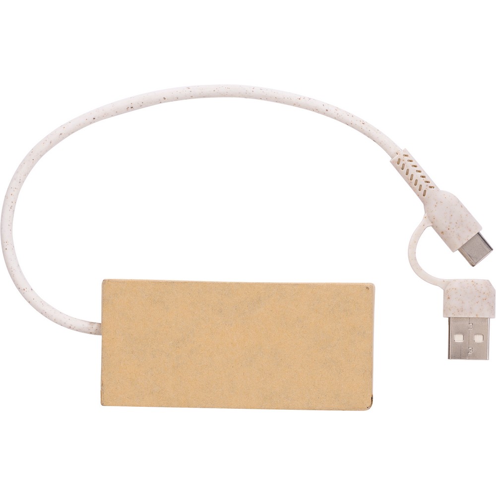 Hub USB 2.0 z papieru z recyklingu P052262X