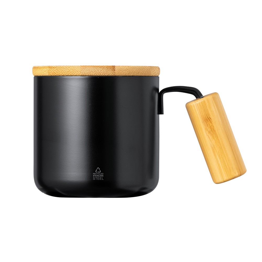 Kubek termiczny 330 ml ze stali nierdzewnej z recyklingu P051823X AX-V1316-W