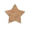 Zestaw korkowych podkładek pod kubek "gwiazda", 4 szt. P051800X