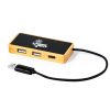 Bambusowy hub USB i USB-C P051833X