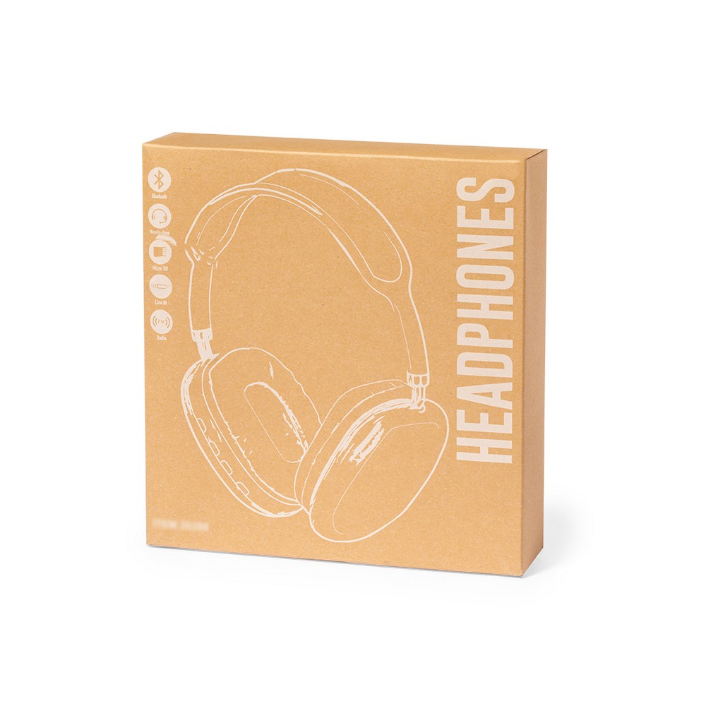 Bezprzewodowe słuchawki nauszne, radio P051840X