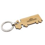 Bambusowy brelok do kluczy "ciężarówka" | Tuva P054279X