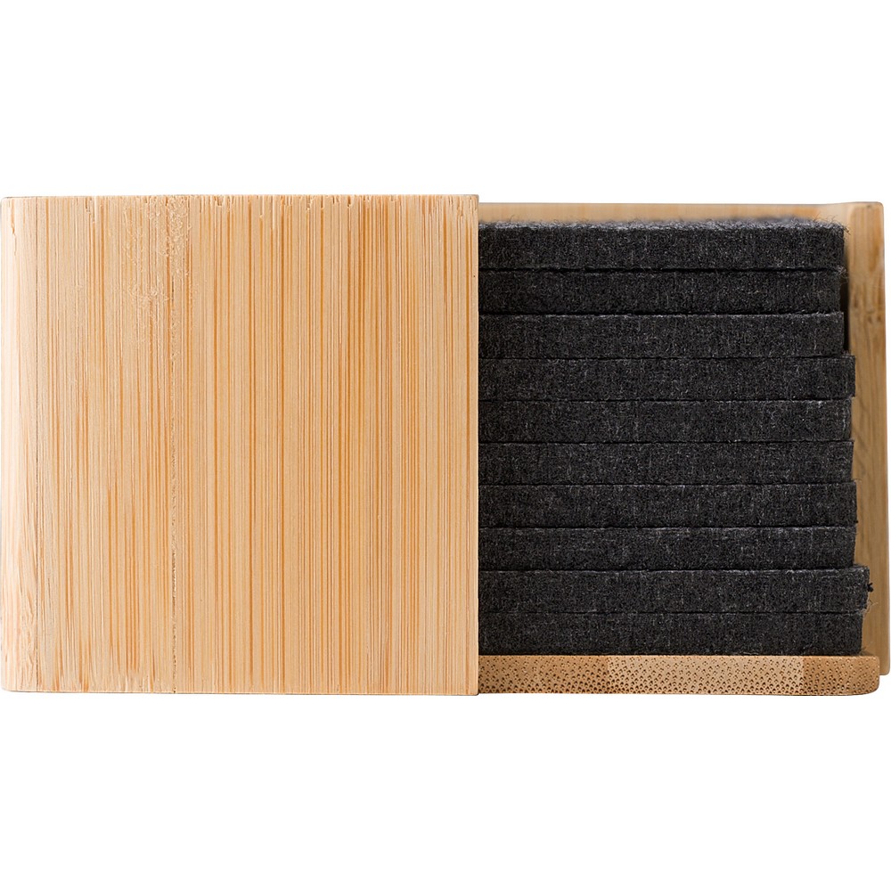 Zestaw filcowych podkładek RPET, 10 szt. P054903X