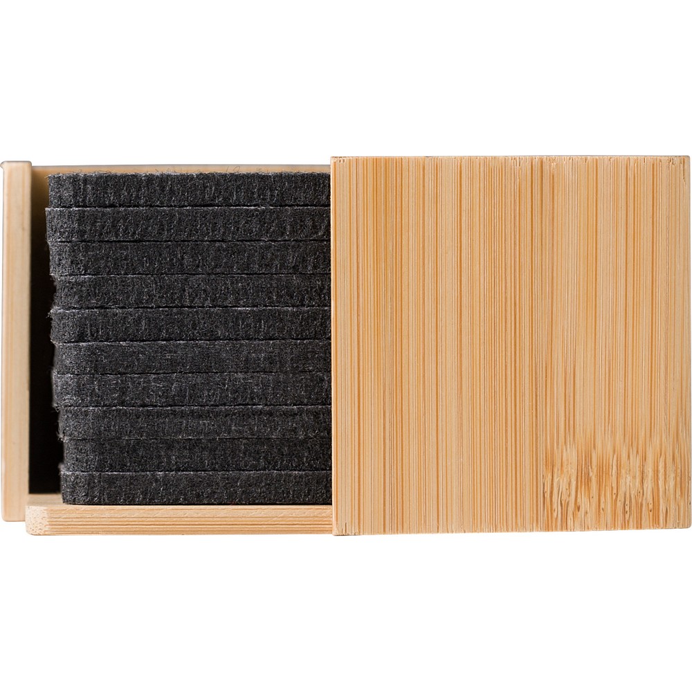 Zestaw filcowych podkładek RPET, 10 szt. P054903X