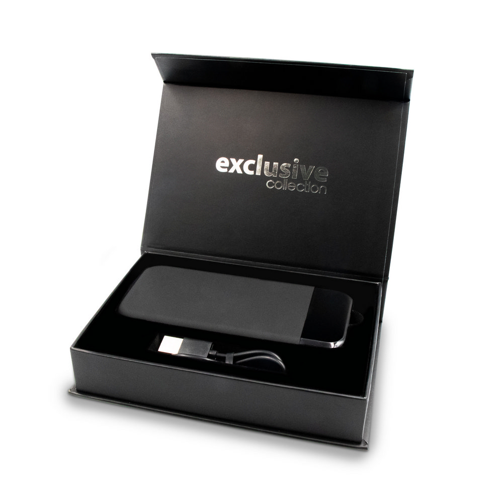 Bezprzewodowy power bank 10000 mAh Exclusive Collection, ładowarka bezprzewodowa 5W-15W | Cory P065627X