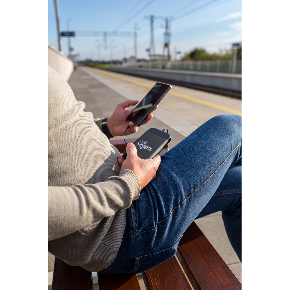 Bezprzewodowy power bank 10000 mAh Exclusive Collection, ładowarka bezprzewodowa 5W-15W | Cory P065627X