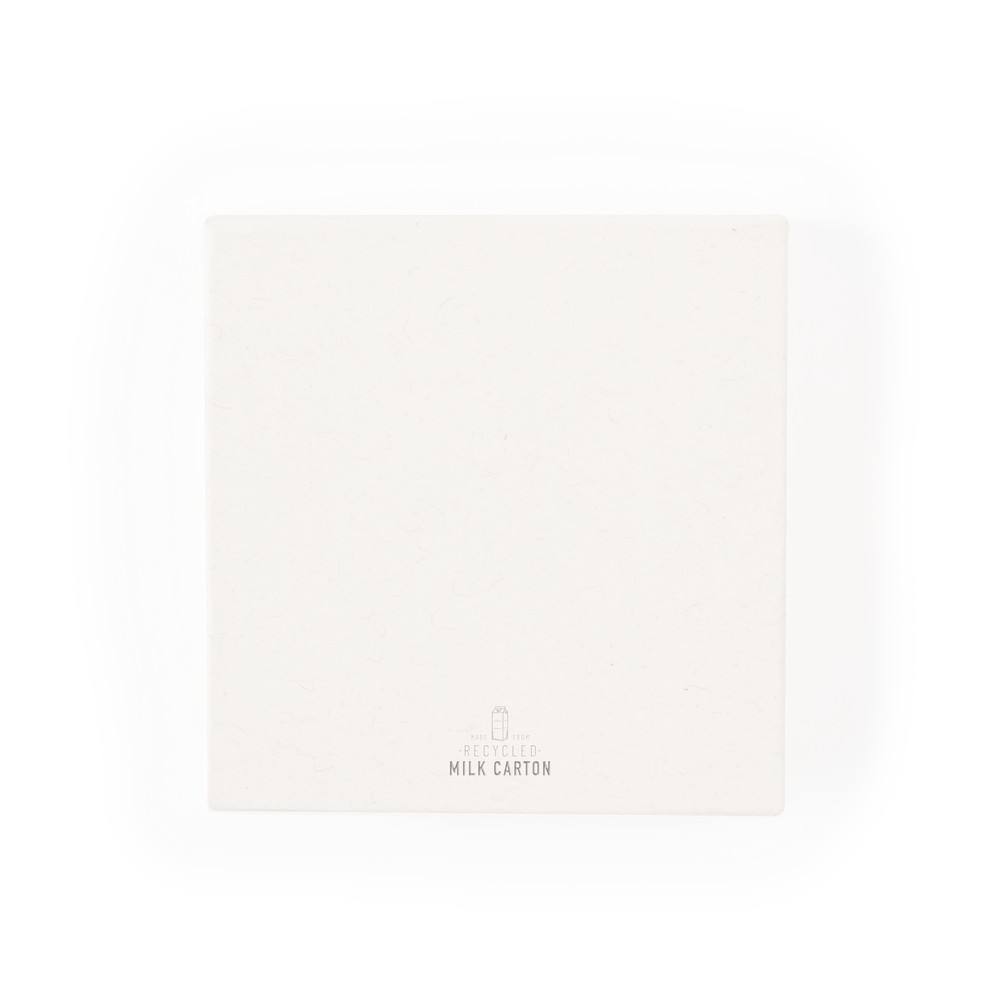Notatnik ze zrecyklingowanych kartoników po mleku P055002X