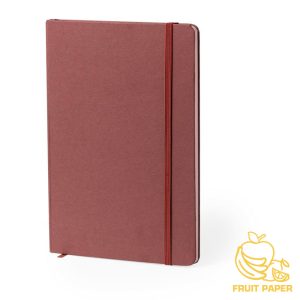 Notatnik A5 z kartonu z recyklingu i papieru z owoców P055004X AX-V2046-W