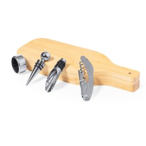 Bambusowy zestaw do wina, 4 el. P055034X AX-V2086-17