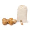 Drewniana gra zręcznościowa, kule do gry w Boule P055039X
