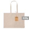 Torba z bawełny z recyklingu na zakupy P055073X neutralny