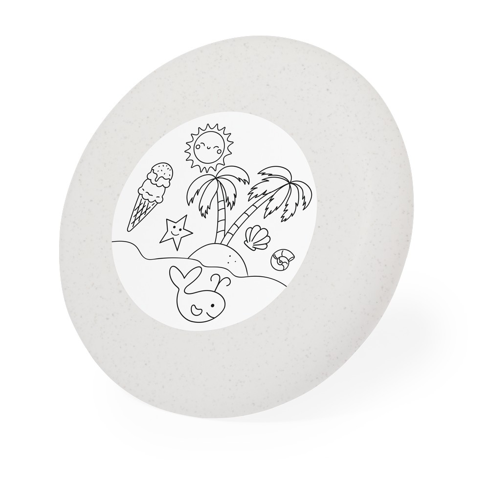 Frisbee do kolorowania, kredki P055081X