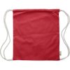 Worek ze sznurkiem z bawełny P065541X czerwony