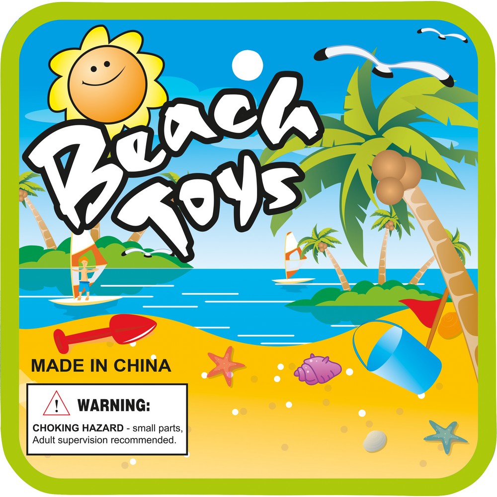 Zestaw plażowy, wiaderko P065616X