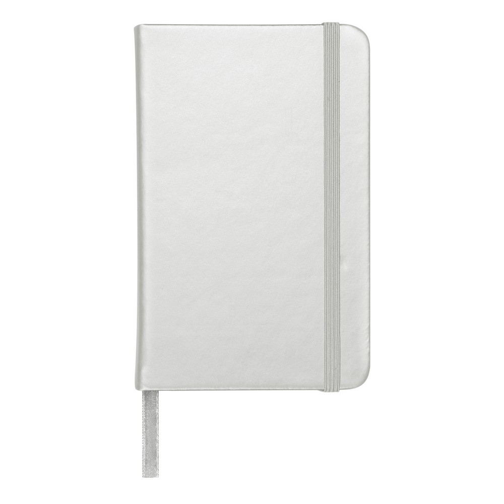 Notatnik ok. A6 | Grant P006562X srebrny