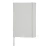 Notatnik ok. A5 | Eugene P006561X srebrny