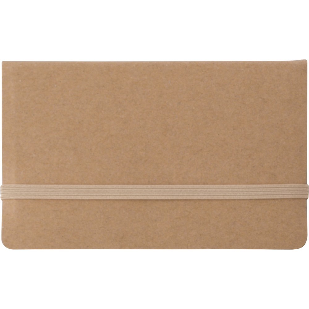 Zestaw do notatek, karteczki samoprzylepne P006541X brązowy Zestaw do notatek, karteczki samoprzylepne P006541X brązowy