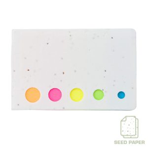 Zestaw do notatek, karteczki samoprzylepne, papier z nasionami P047865X AX-V2938-02