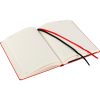 Notatnik ok. A5 P008745X czerwony