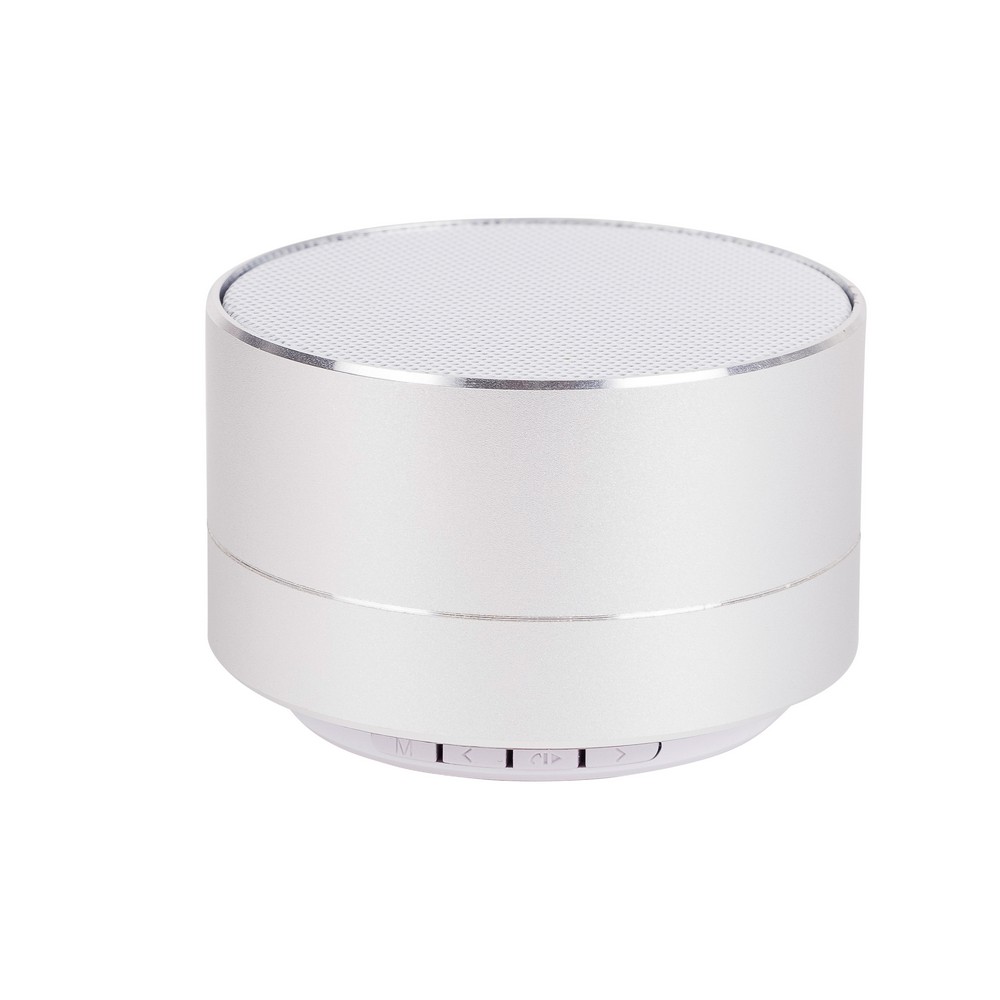Głośnik bezprzewodowy, radio | Silas P008467X srebrny