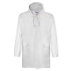 Płaszcz przeciwdeszczowy z kapturem P006920X biały