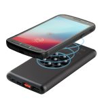 Bezprzewodowy power bank 10000 mAh Mauro Conti z przyssawkami, ładowarka bezprzewodowa 10W | Stef P010241X