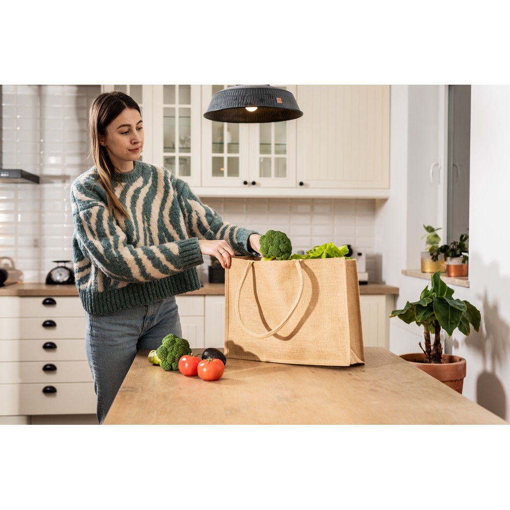 Torba z juty na zakupy | Lucas P039027X