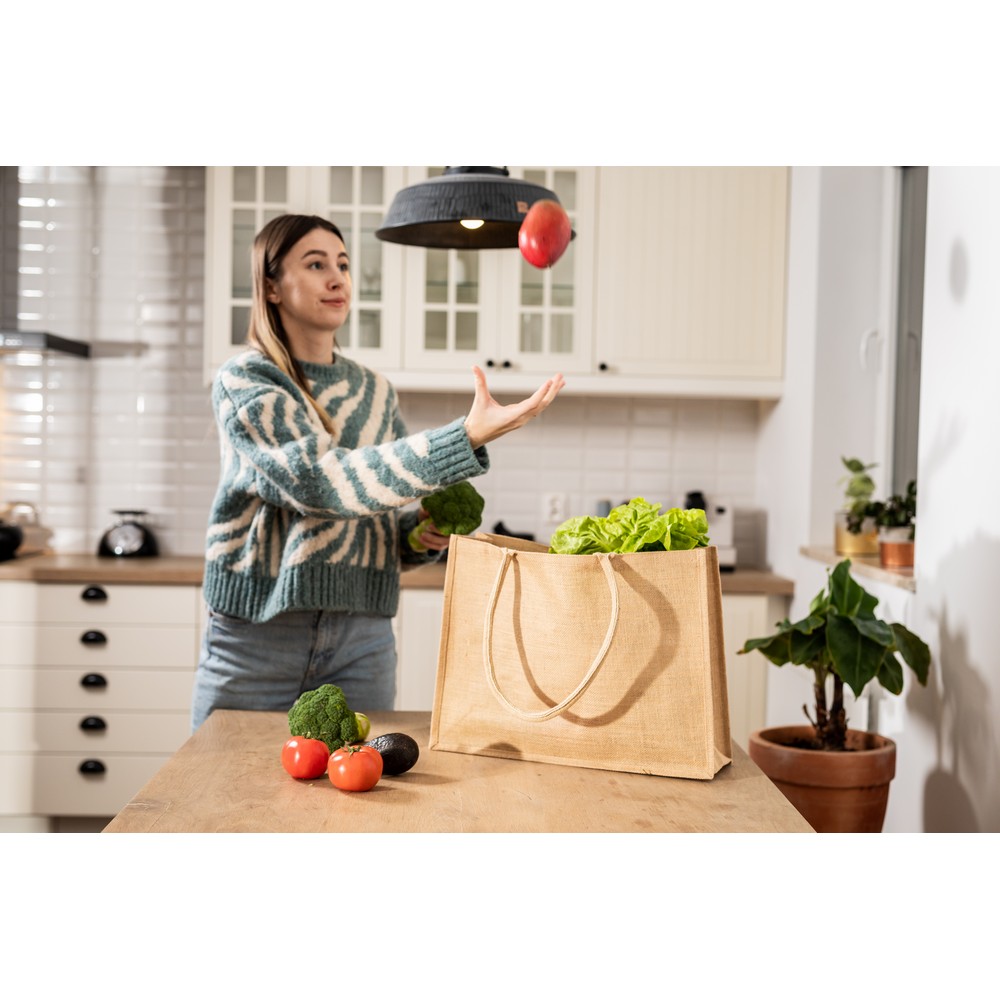 Torba z juty na zakupy | Lucas P039027X