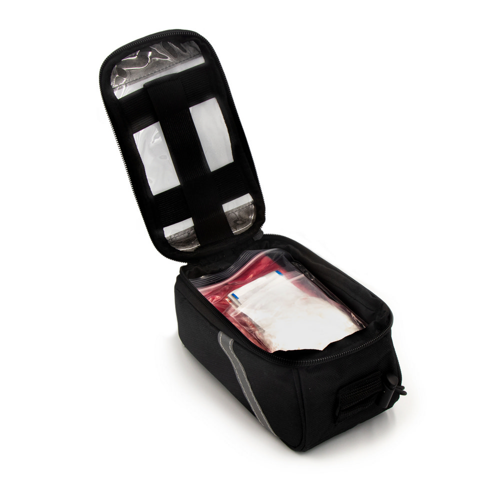 Torba rowerowa z wyposażeniem, zestaw naprawczy, apteczka, poncho | Fabio P010313X