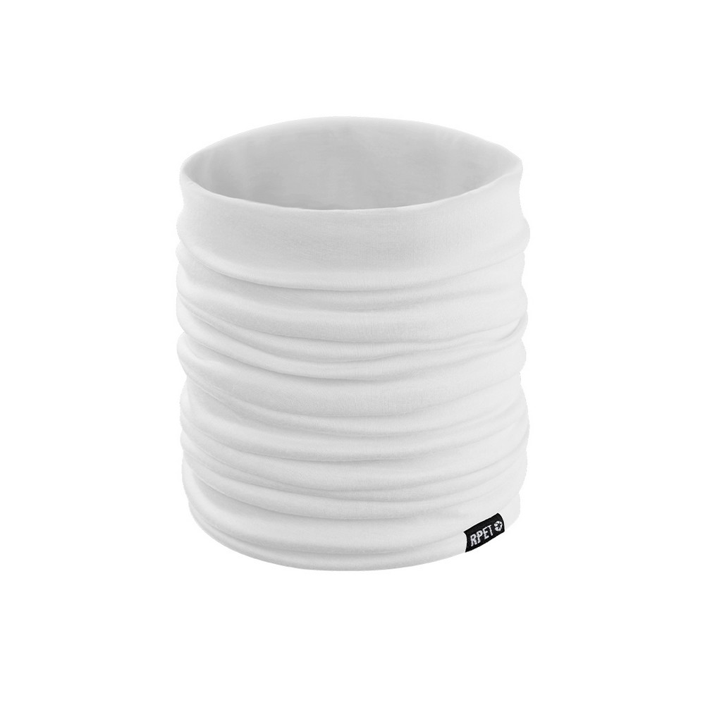 Osłona na twarz i szyję, komin RPET P010074X biały