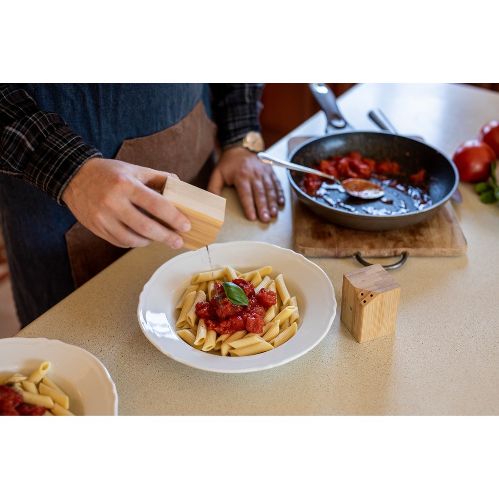 Bambusowy zestaw do soli i pieprzu | Alfred P042582X