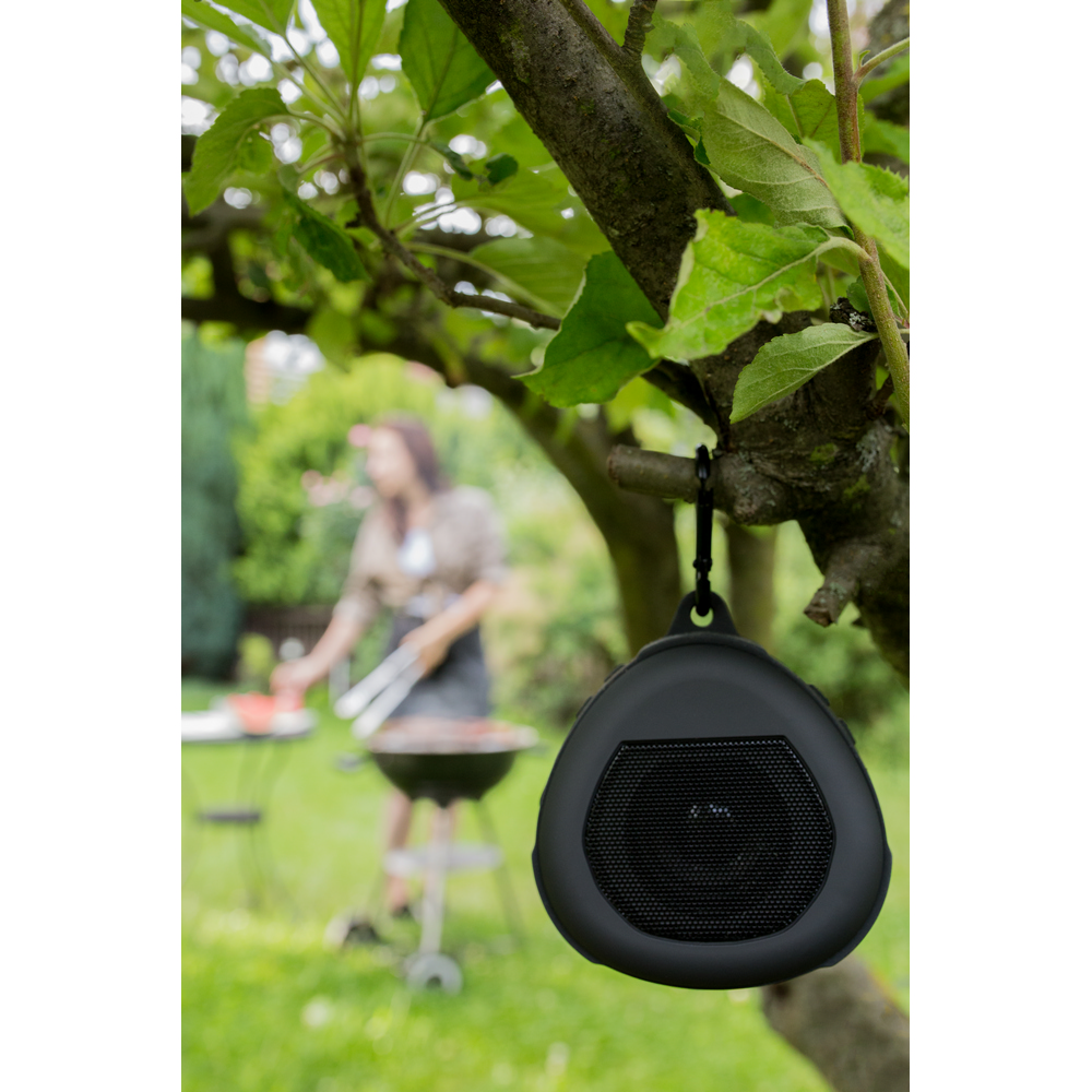 Głośnik bezprzewodowy 5W Air Gifts z karabińczykiem | Justice P047882X 10 Głośnik bezprzewodowy 5W Air Gifts z karabińczykiem | Justice P047882X