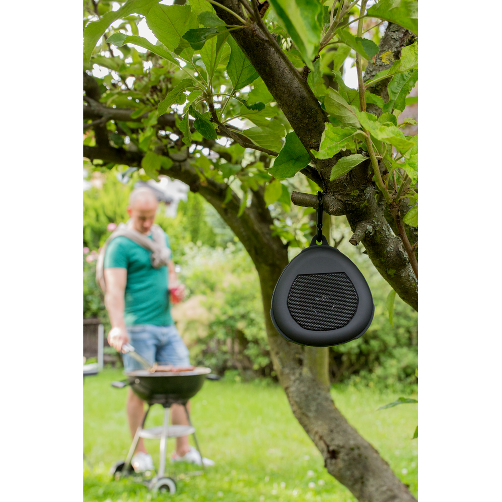 Głośnik bezprzewodowy 5W Air Gifts z karabińczykiem | Justice P047882X 12 Głośnik bezprzewodowy 5W Air Gifts z karabińczykiem | Justice P047882X