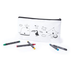 Piórnik do kolorowania, kredki P008273X AX-V7873-02