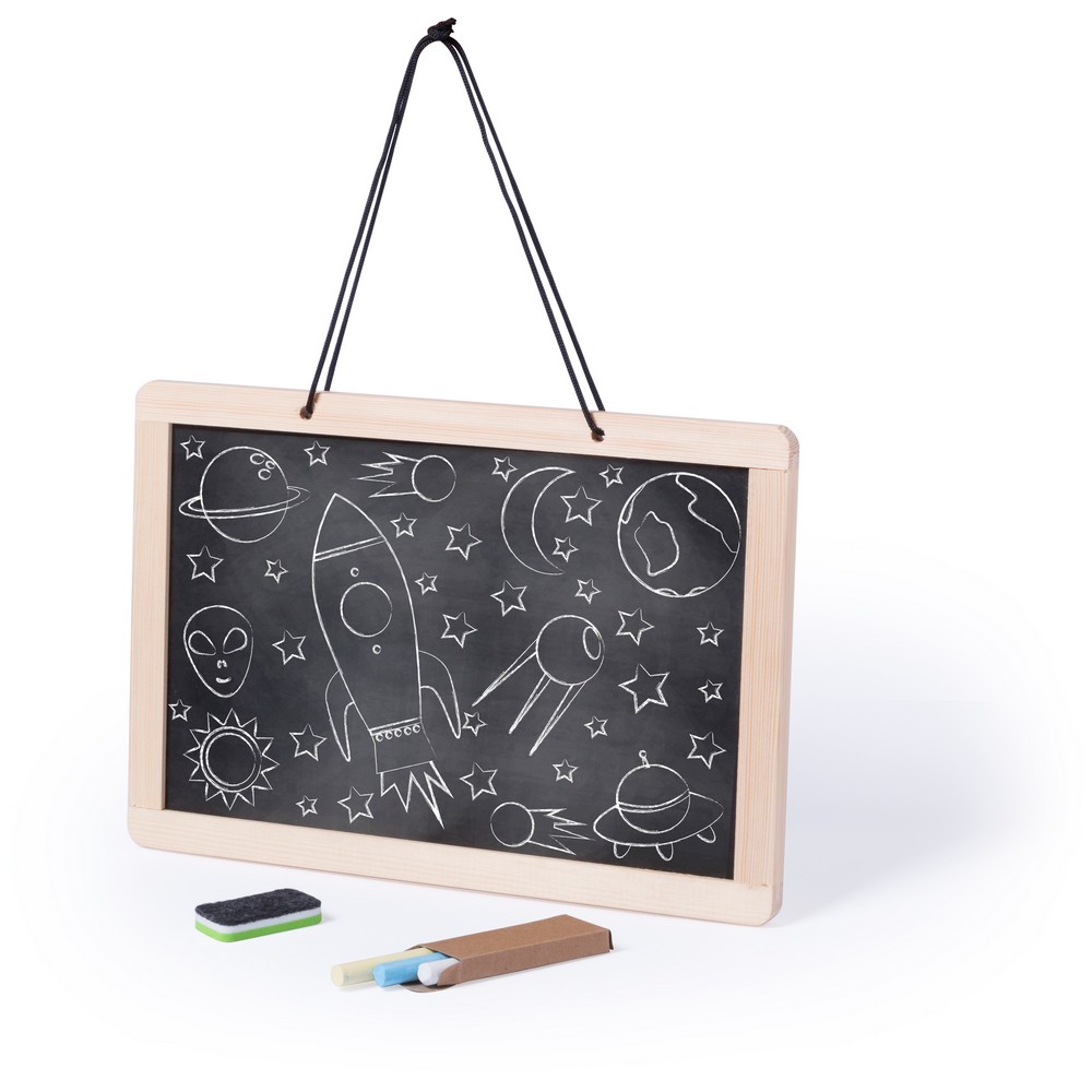 Tablica do pisania, zmywalny pisak z gumką, kreda P008288X