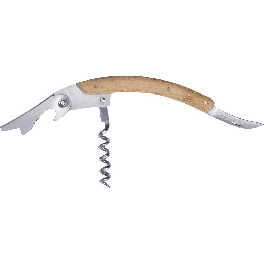 Bambusowy zestaw do wina, 3 el. P008853X