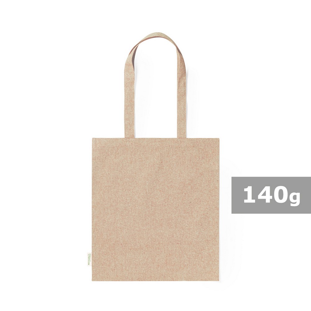 Torba z bawełny z recyklingu na zakupy P039222X AX-V8270-W