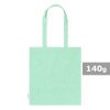 Torba z bawełny z recyklingu na zakupy P039222X jasnozielony