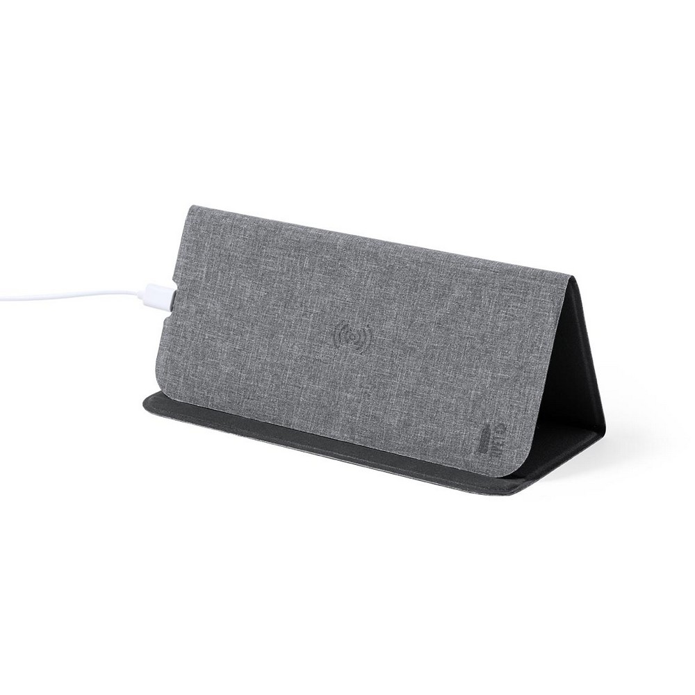 Podkładka pod mysz RPET, ładowarka bezprzewodowa 10W P039295X