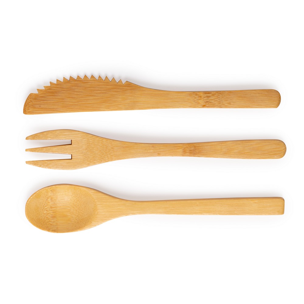 Bambusowe sztućce P009579X