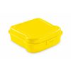 Pudełko śniadaniowe "kanapka" 450 ml P007175X żółty