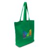 Torba bawełniana na zakupy | Ornell P104832X zielony