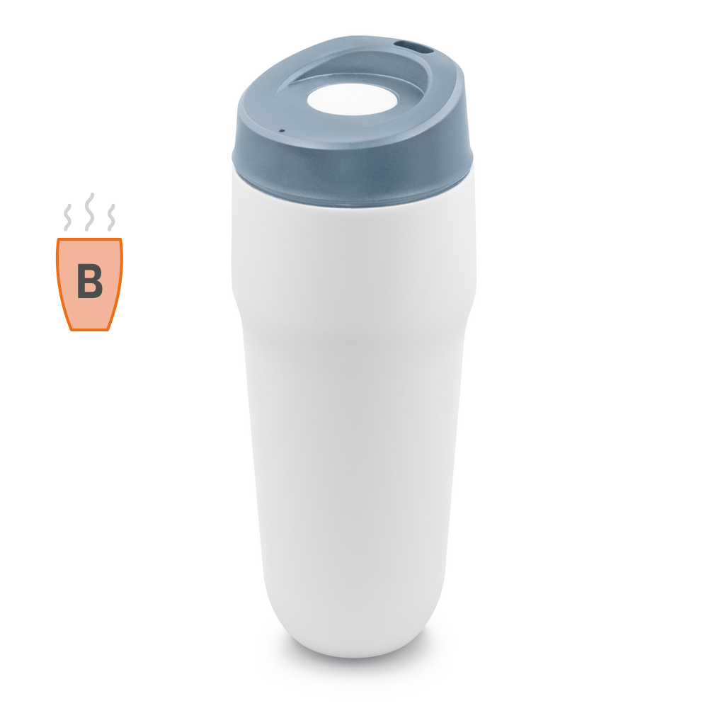 Kubek termiczny 400 ml Air Gifts | Niram P104837X błękitny